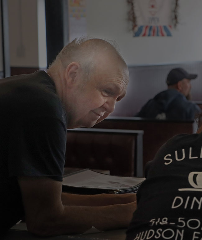 Bill Sullivan, owner of Sullivans Diner
